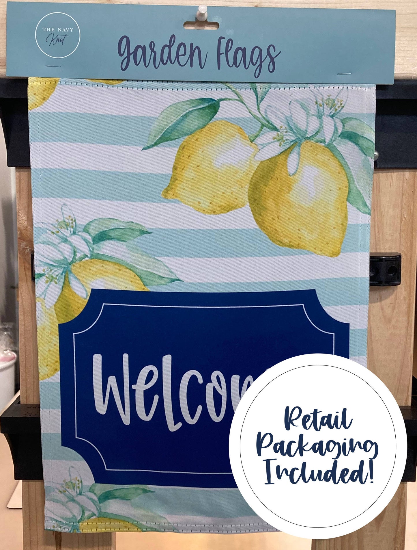 Fall Garden Flag - Happy Fall Y’all Pumpkin Stack