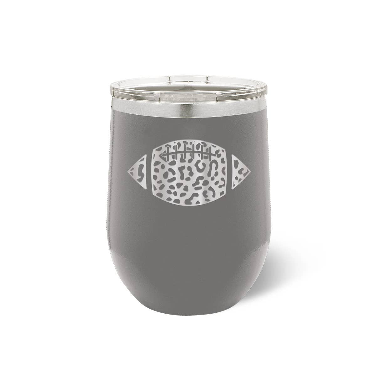 Leopard Football 12oz Tumbler