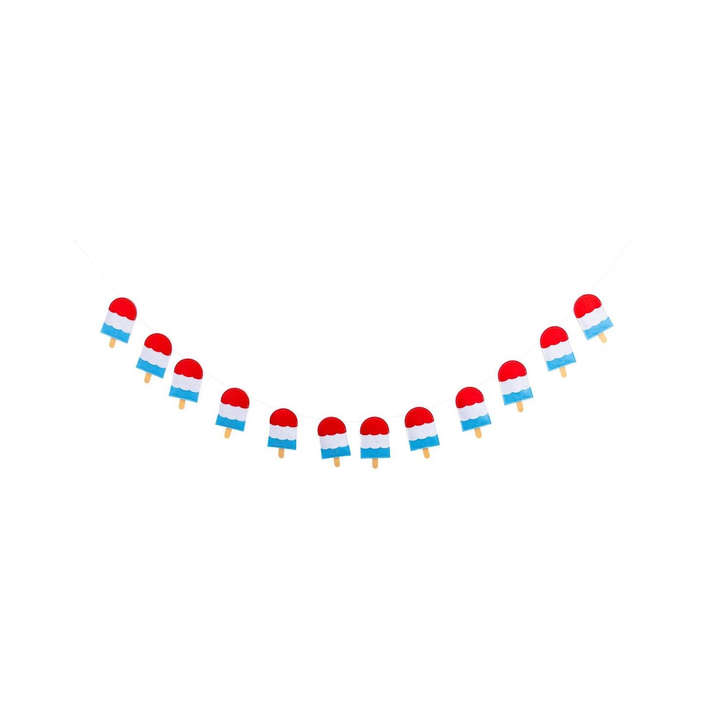 PLHB217 - Popsicle Puffy Felt Banner
