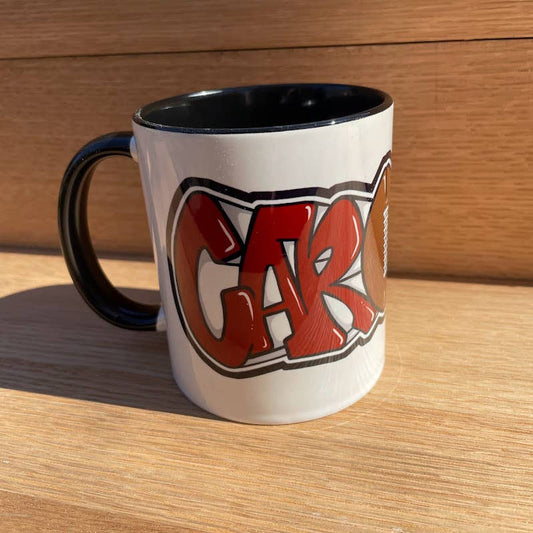 South Carolina Football Graffiti Coffee Mugs