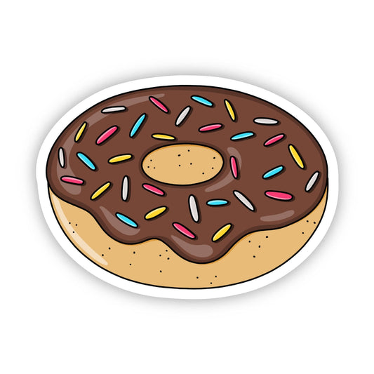Chocolate Donut Sticker