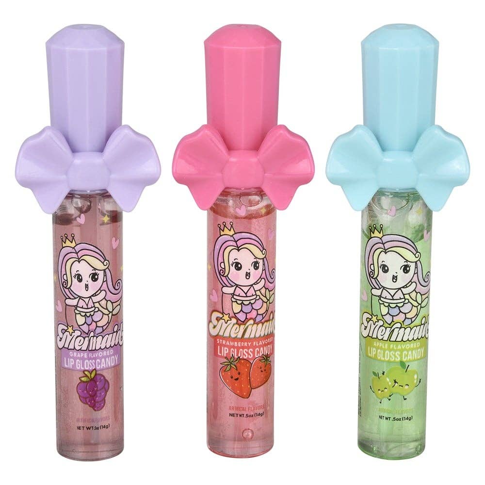Mermaid Candy Lip Gloss 24ct - LLB Candy