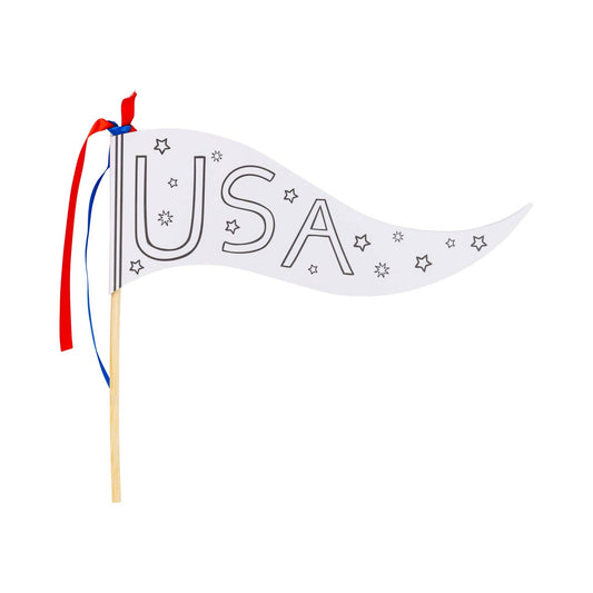PLKC100 - Cardstock Coloring Pennant