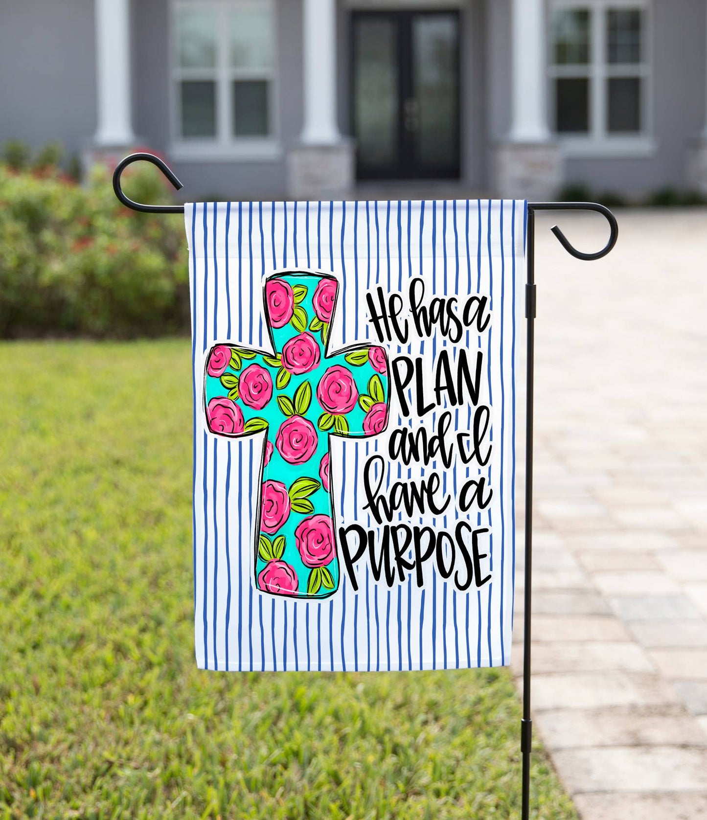 Garden Flag - He Has a Plan
