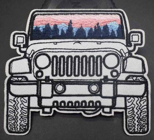 Off Road Iron-On PATCH
