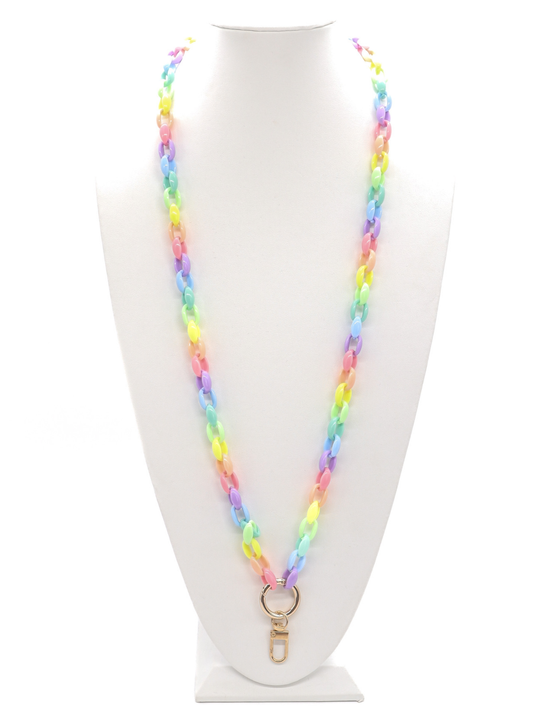 Teacher's Lanyard Charm Necklace - Pack of 5 Assorted