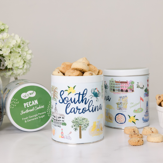 South Carolina Gift Tin | Gourmet Shortbread Cookies or Nuts