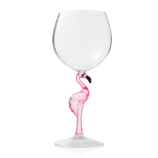 17oz Flamingo Acrylic Wine Glass - Coastal - Summer