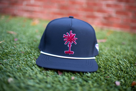 South Carolina Football Black Palmetto Snapback Hat