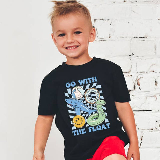 Go With The Float Blue DTF Heat Transfer