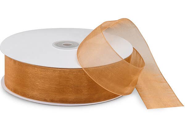 Sheer Organza Gift Packaging Ribbon