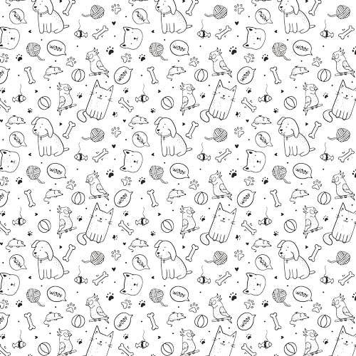 Animal Print Bulk Tissue Paper Sheets