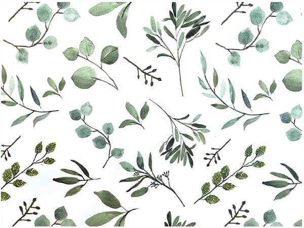Floral & Nature Print Tissue Paper Sheets