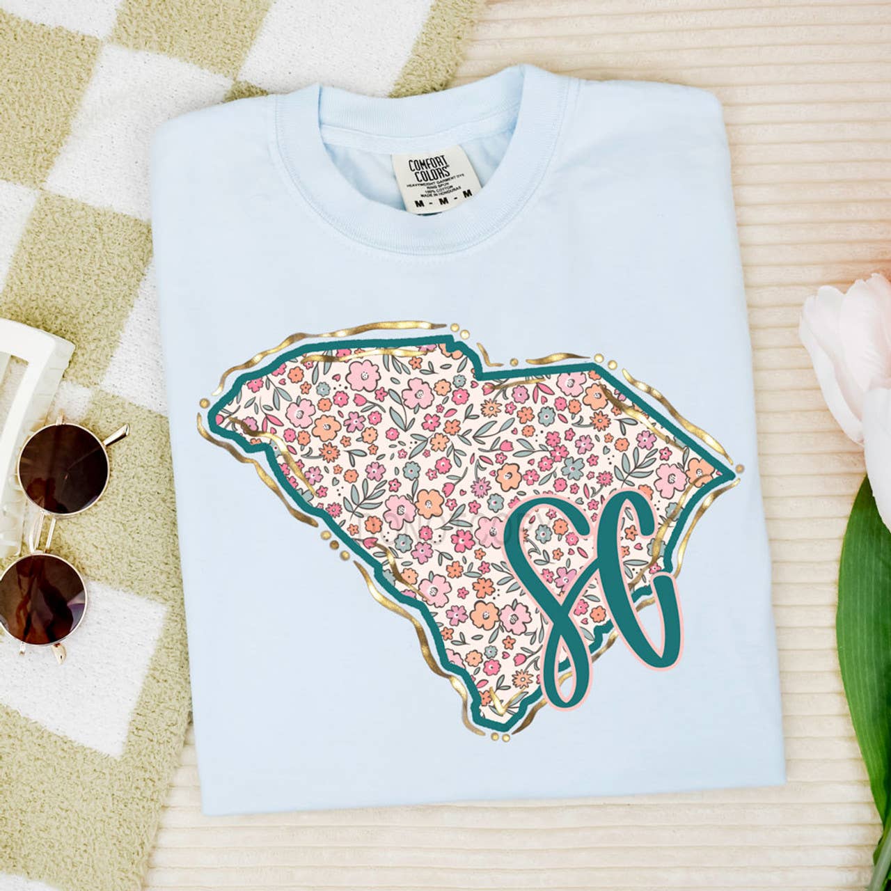 SC Spring Floral DTF Heat Transfer