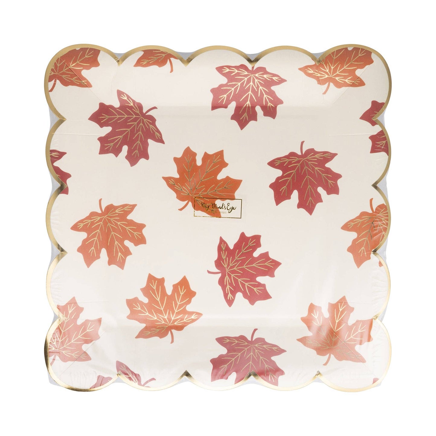 GBL1242 - Falling Leaves 9" Paper Plate