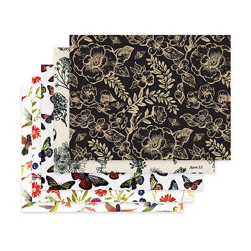 Floral & Nature Print Tissue Paper Sheets