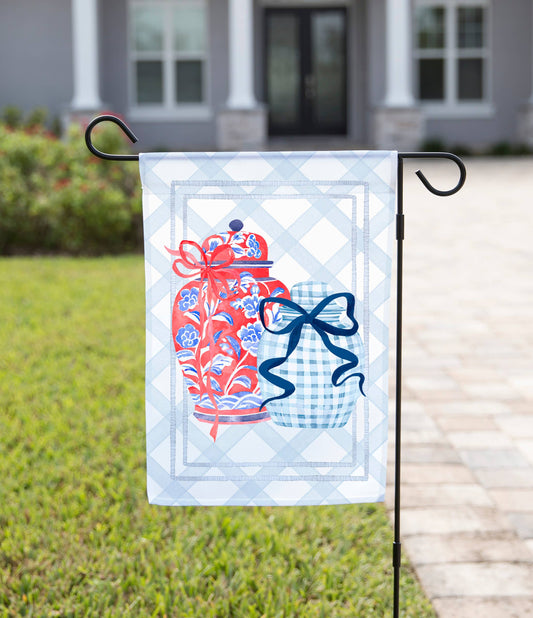 Patriotic Garden Flag - Ginger Jars