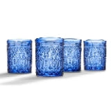 G Set Of 4 Jax Blue Drinkware