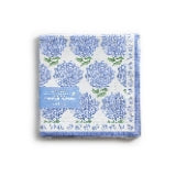 Two ' S Company Hydrangea 3-Ply Paper Napkins - Elegant Floral Design Cocktail Napkin Set, 20 Pack