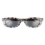 Peepers by Peeperspecs Women's Center Stage Sun Oversized Reading Glasses, Gray Tortoise-Polarized, No Correction