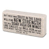 Strength Scripture Block